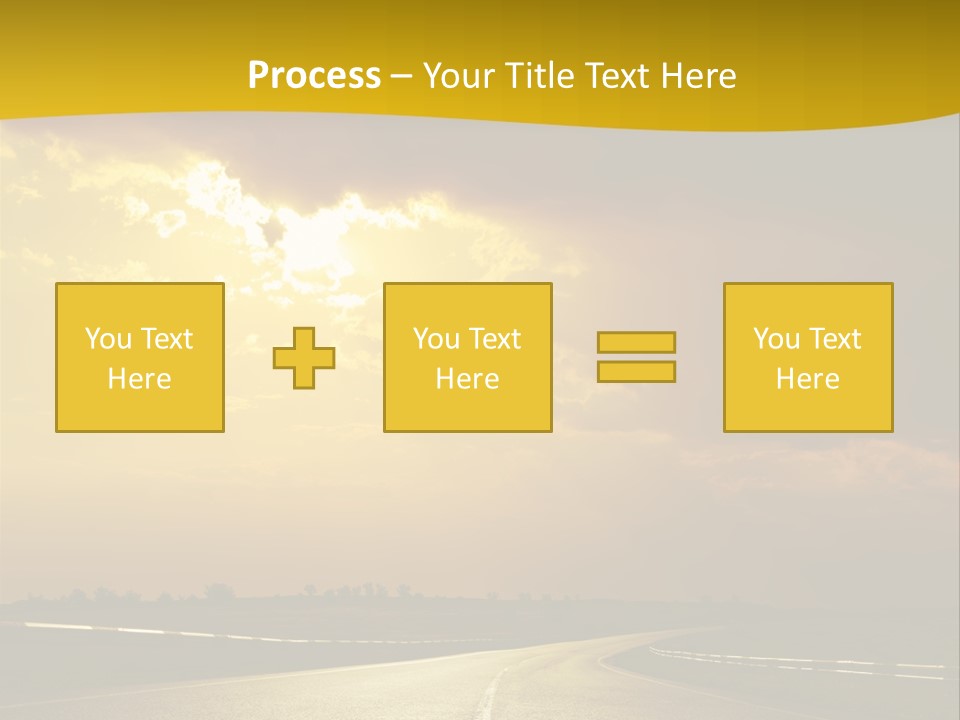 Leaf Female Yellow PowerPoint Template