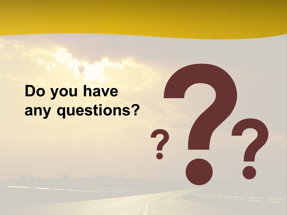 Leaf Female Yellow PowerPoint Template