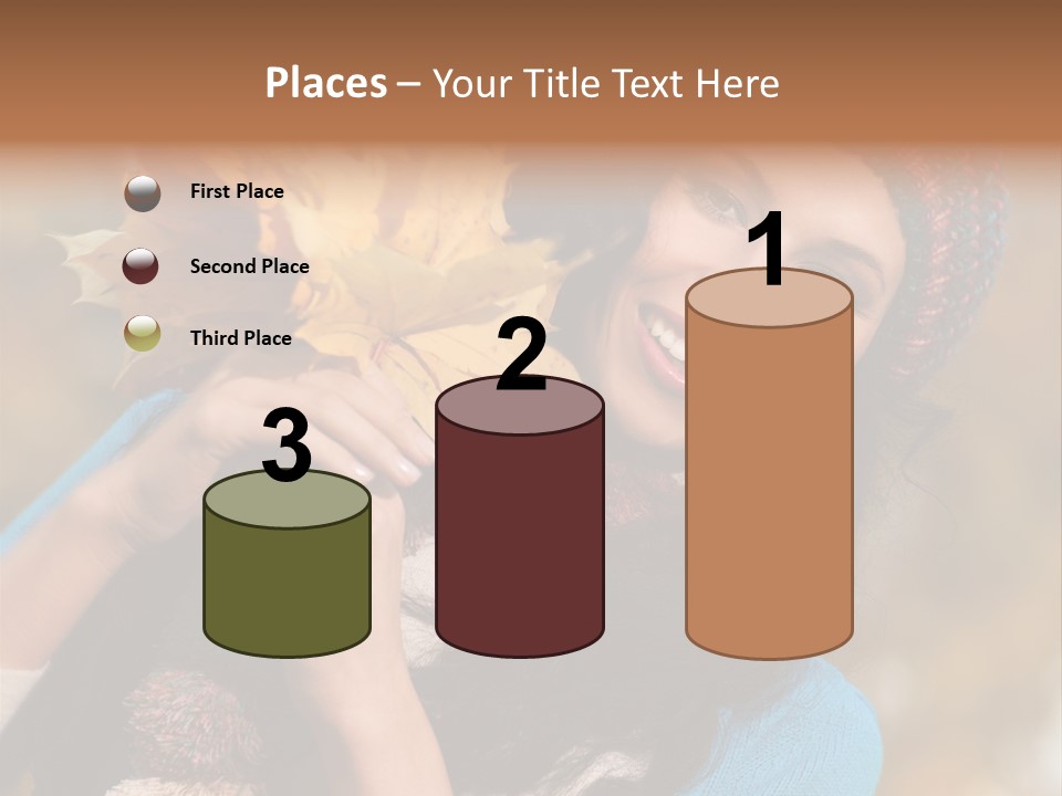 Cheerful Smiling Beautiful PowerPoint Template