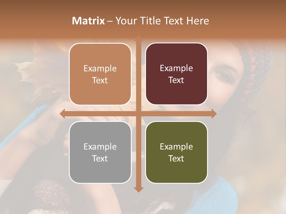 Cheerful Smiling Beautiful PowerPoint Template