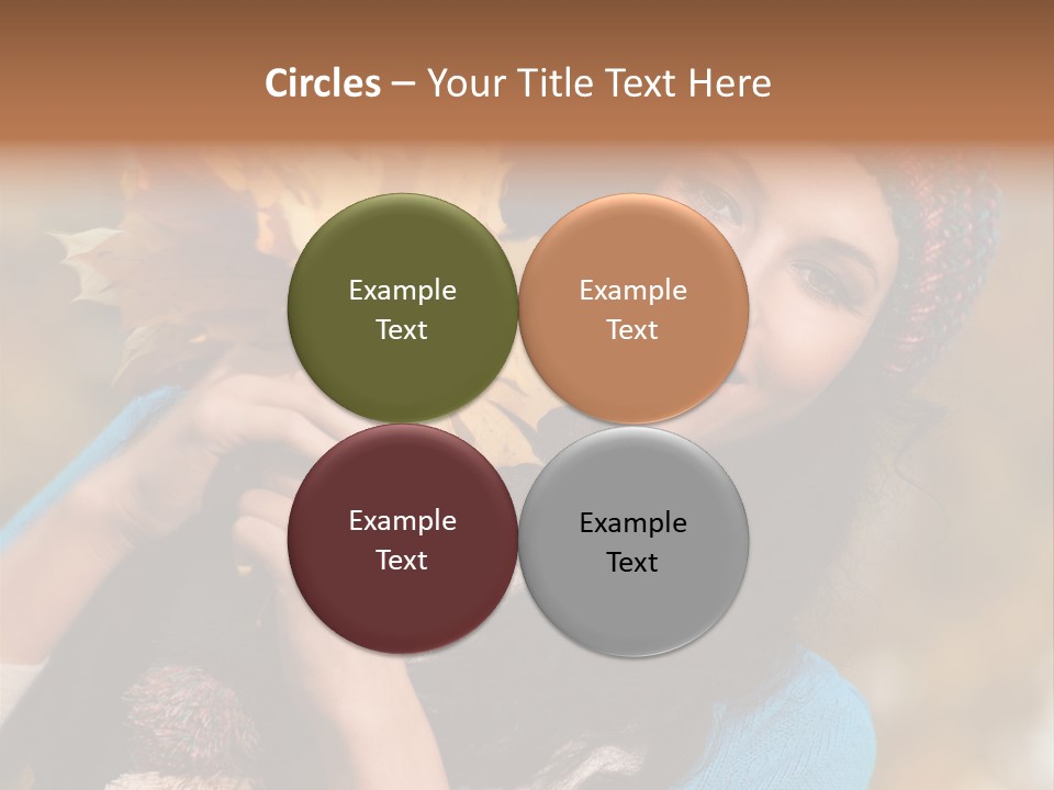 Cheerful Smiling Beautiful PowerPoint Template