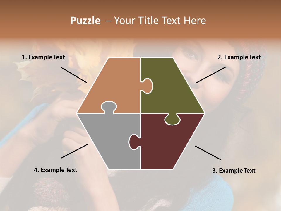 Cheerful Smiling Beautiful PowerPoint Template