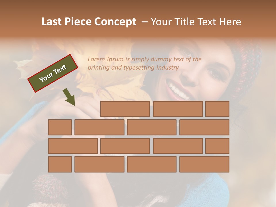 Cheerful Smiling Beautiful PowerPoint Template