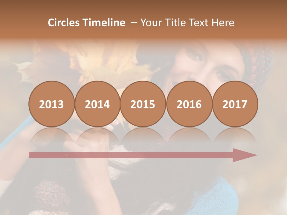 Cheerful Smiling Beautiful PowerPoint Template