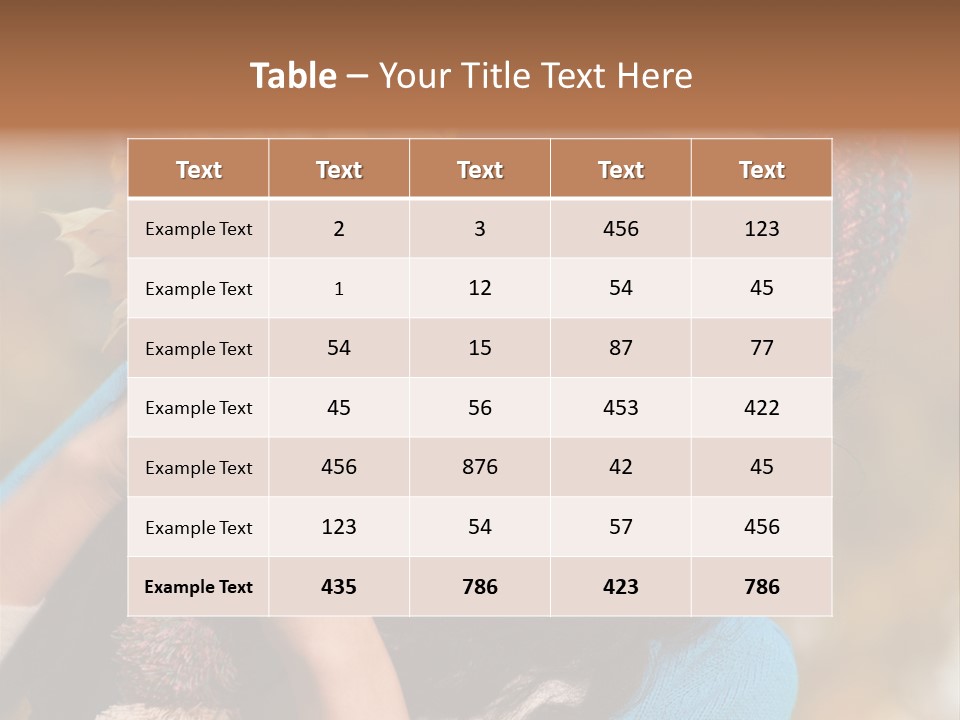 Cheerful Smiling Beautiful PowerPoint Template