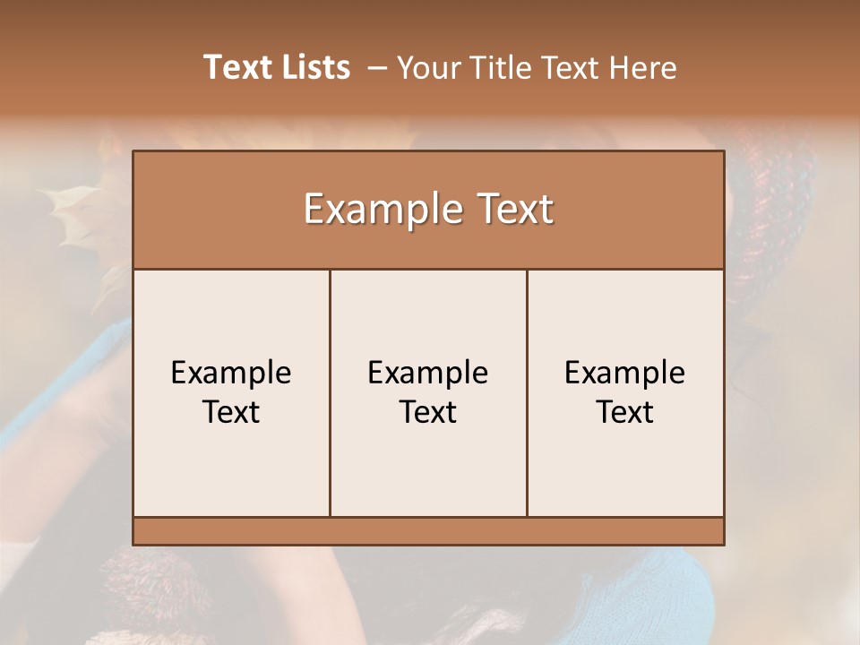 Cheerful Smiling Beautiful PowerPoint Template