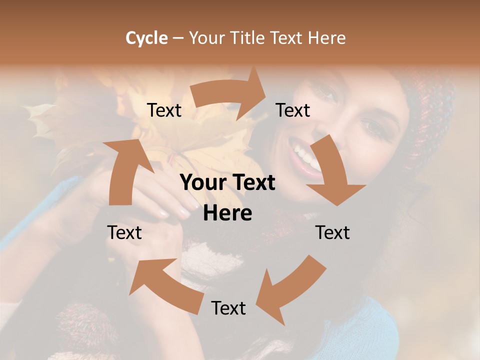 Cheerful Smiling Beautiful PowerPoint Template