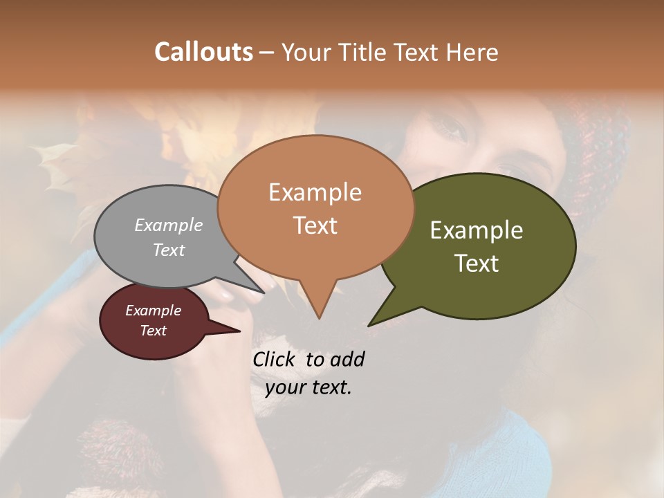 Cheerful Smiling Beautiful PowerPoint Template