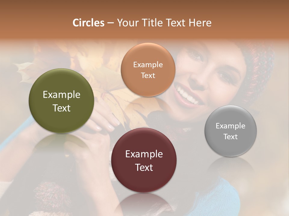 Cheerful Smiling Beautiful PowerPoint Template