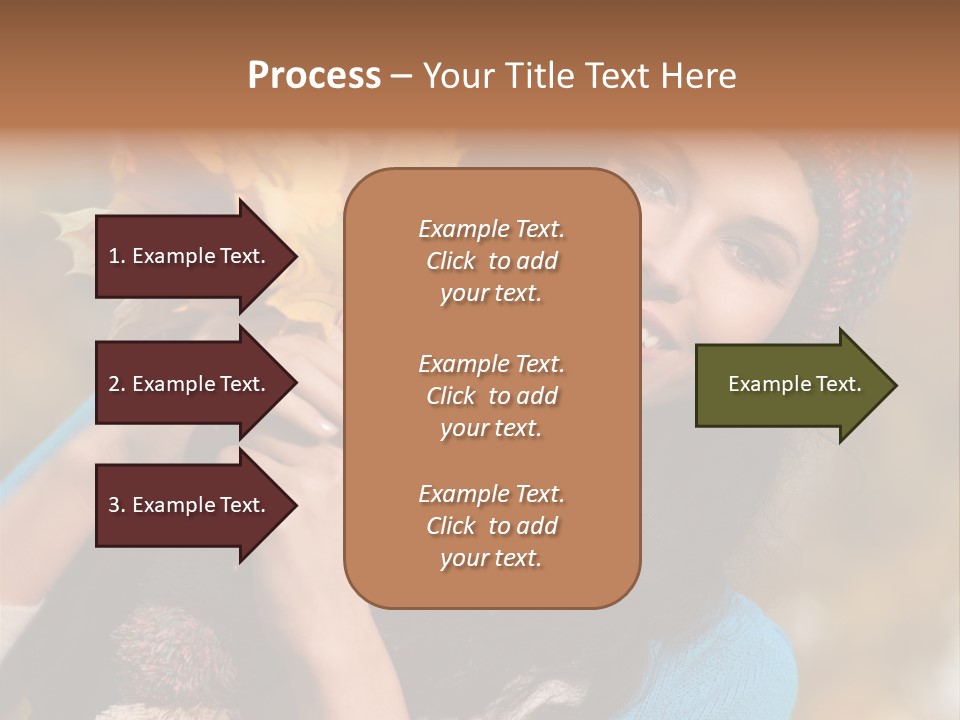 Cheerful Smiling Beautiful PowerPoint Template