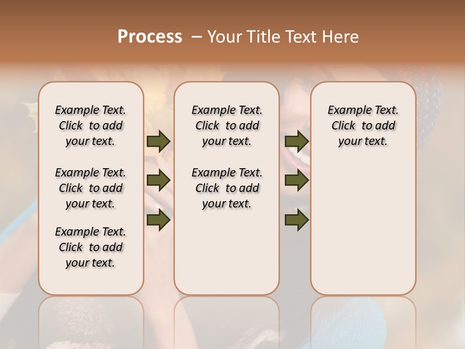 Cheerful Smiling Beautiful PowerPoint Template