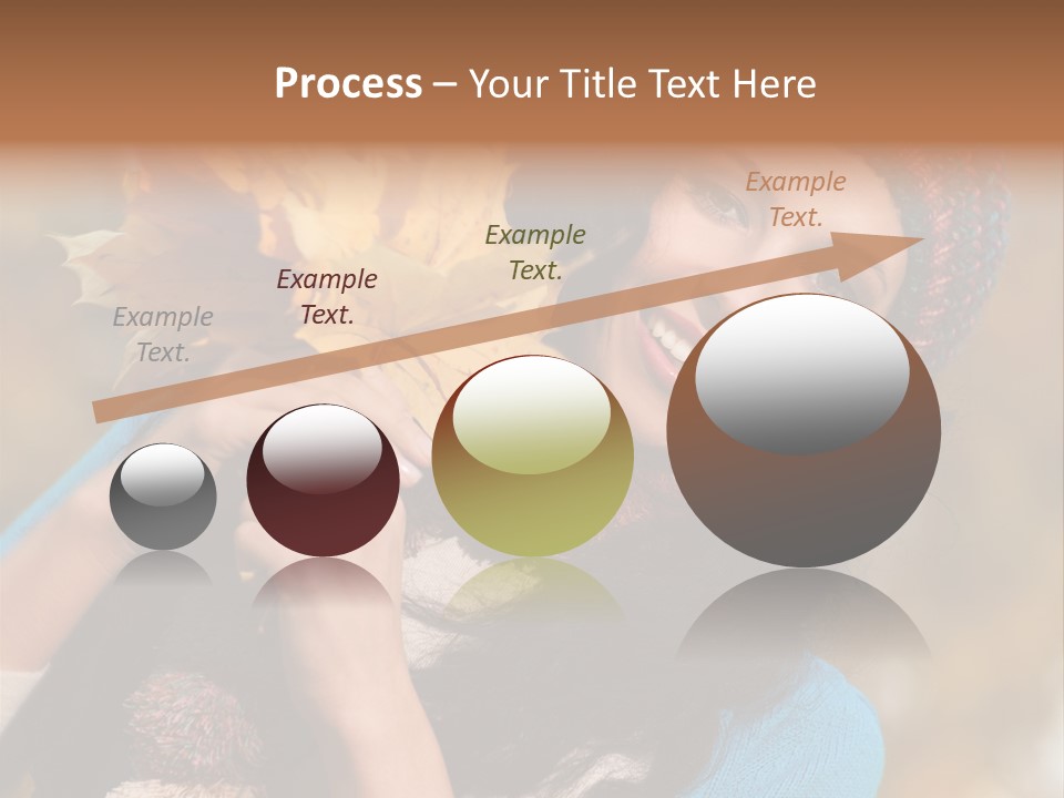 Cheerful Smiling Beautiful PowerPoint Template