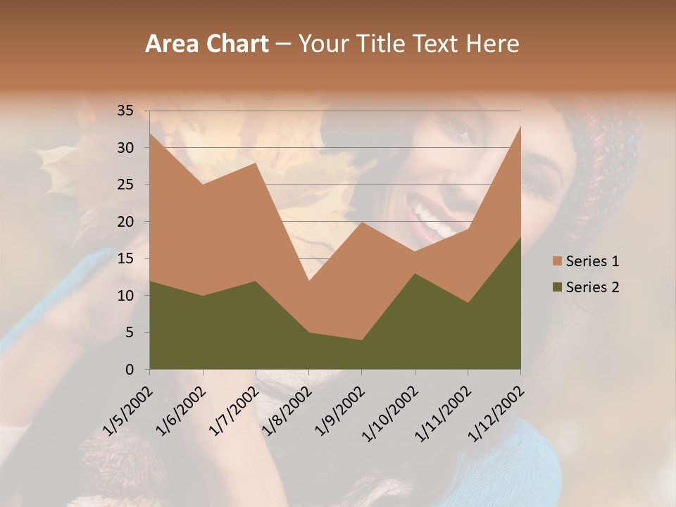 Cheerful Smiling Beautiful PowerPoint Template