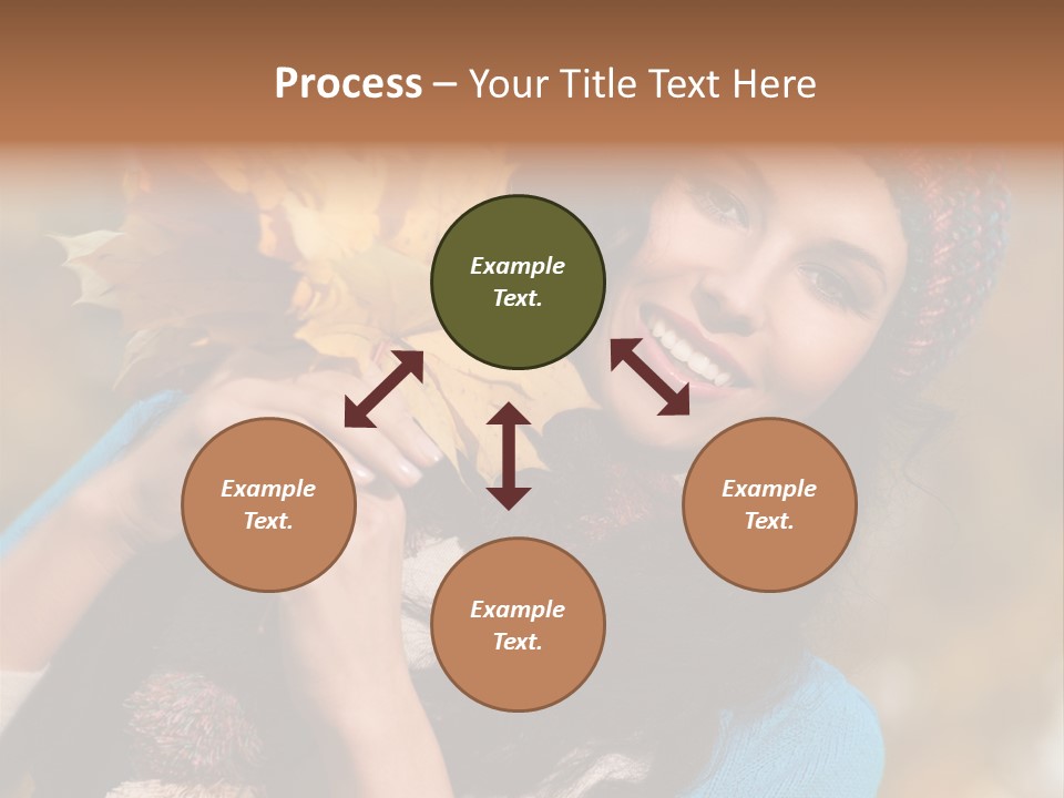 Cheerful Smiling Beautiful PowerPoint Template