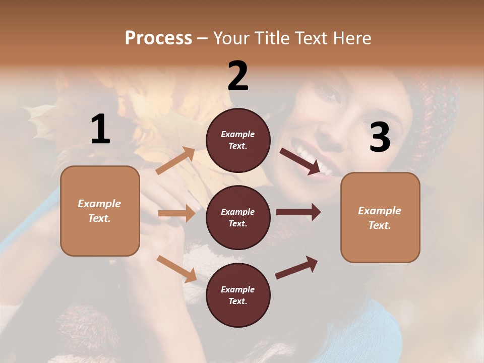 Cheerful Smiling Beautiful PowerPoint Template