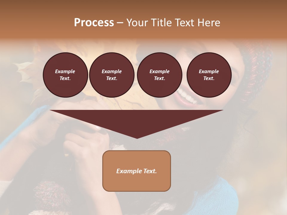 Cheerful Smiling Beautiful PowerPoint Template