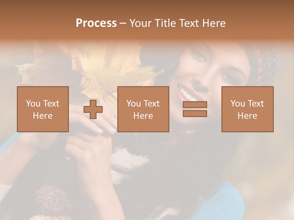 Cheerful Smiling Beautiful PowerPoint Template