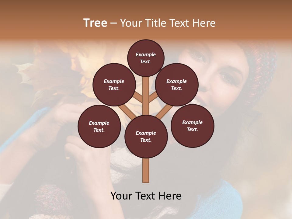 Cheerful Smiling Beautiful PowerPoint Template