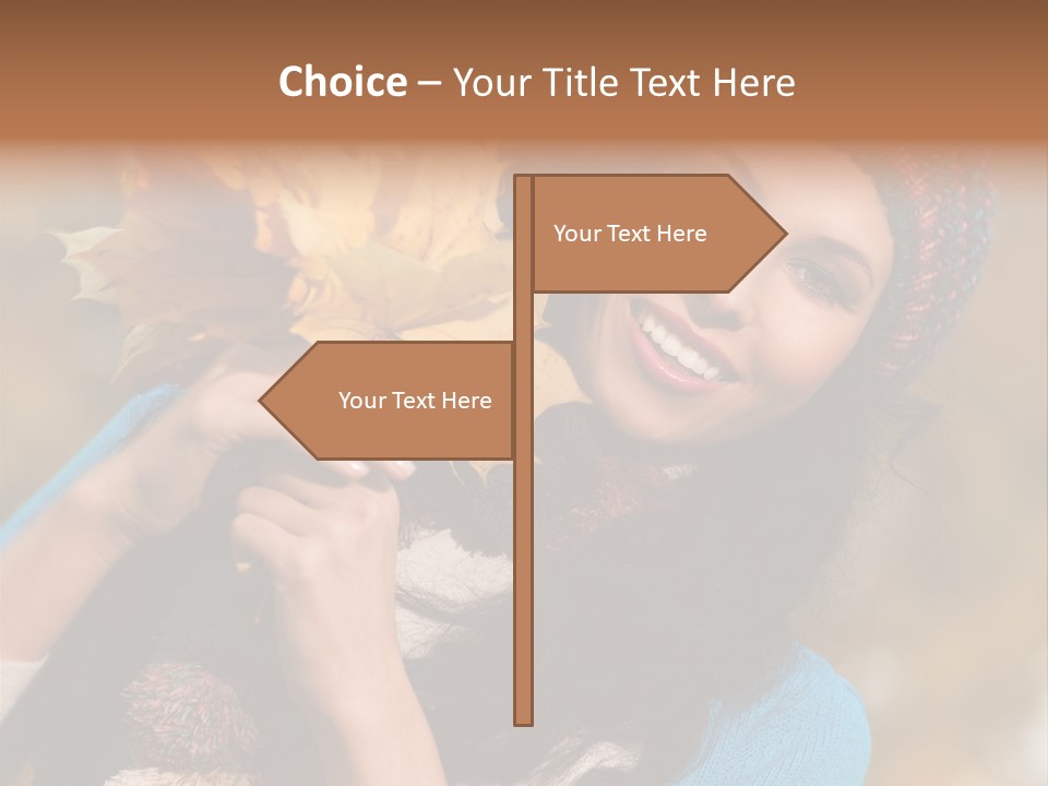 Cheerful Smiling Beautiful PowerPoint Template