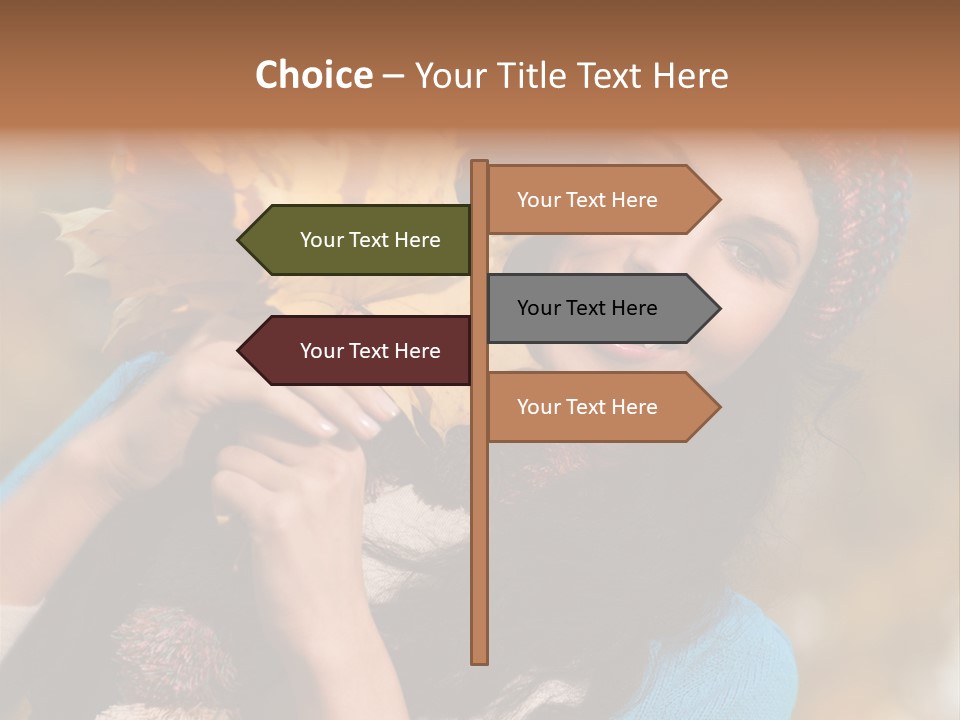 Cheerful Smiling Beautiful PowerPoint Template