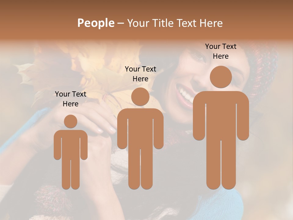 Cheerful Smiling Beautiful PowerPoint Template