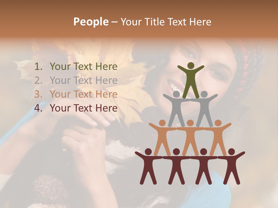 Cheerful Smiling Beautiful PowerPoint Template