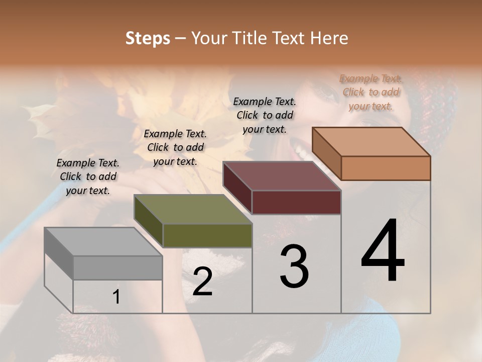 Cheerful Smiling Beautiful PowerPoint Template