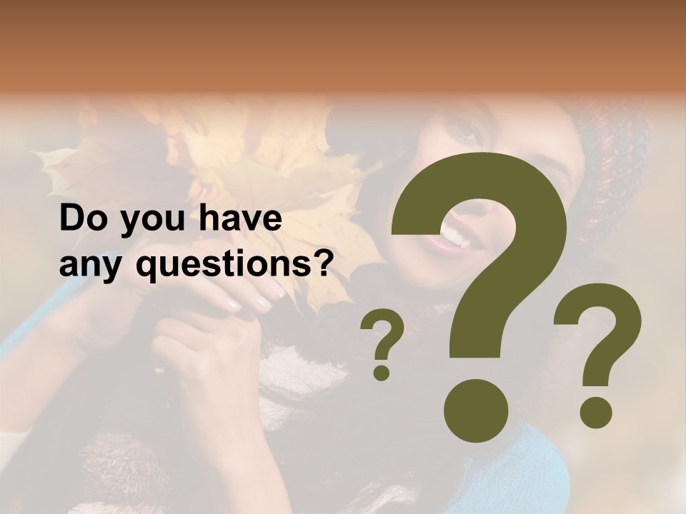 Cheerful Smiling Beautiful PowerPoint Template