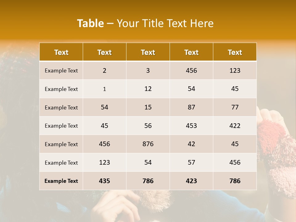 Beauty Maple Lady PowerPoint Template