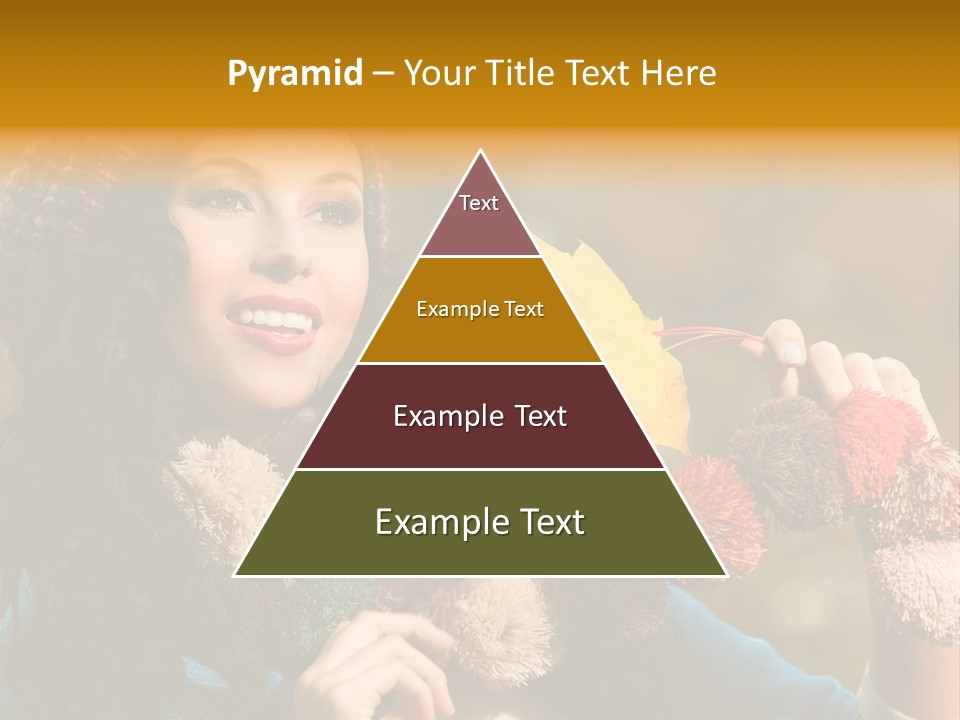 Beauty Maple Lady PowerPoint Template