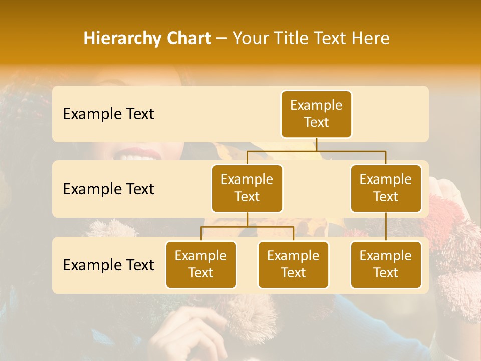 Beauty Maple Lady PowerPoint Template
