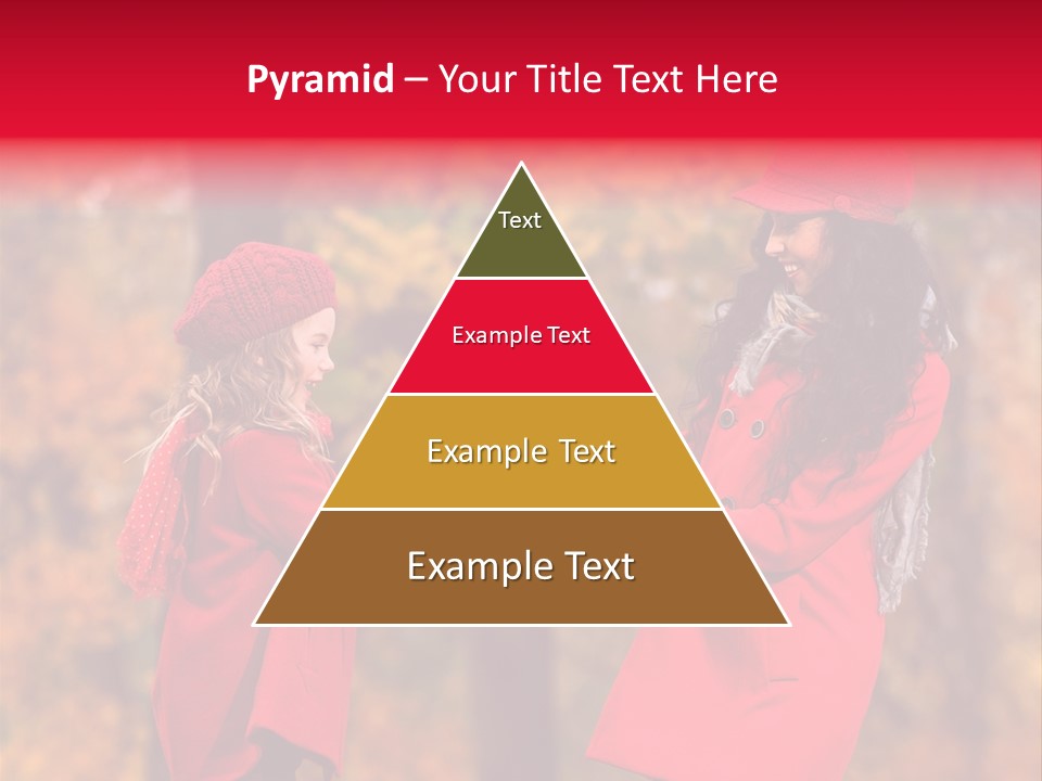 Mother Scarf Walk PowerPoint Template