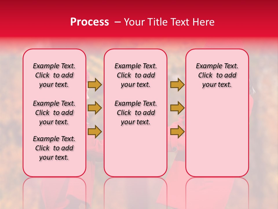 Mother Scarf Walk PowerPoint Template