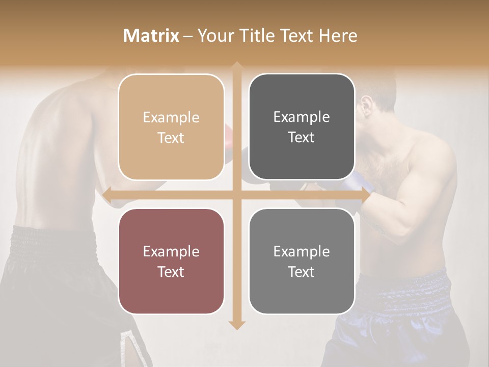 Match Young Male PowerPoint Template