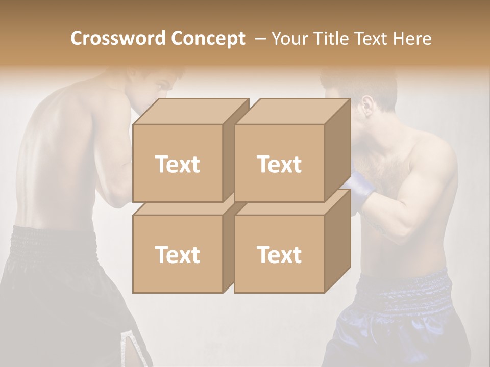 Match Young Male PowerPoint Template