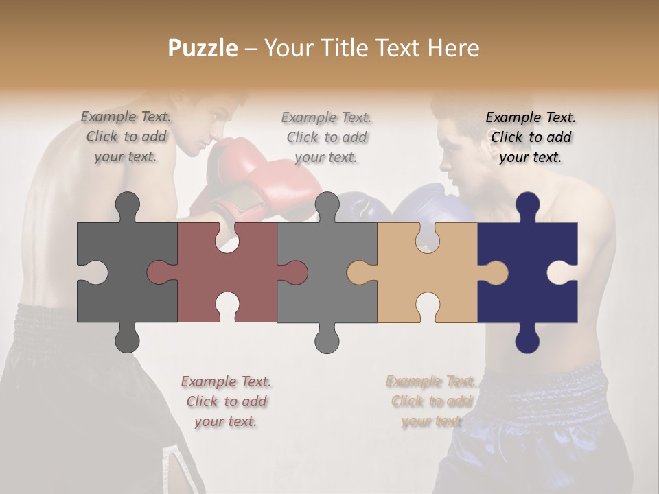 Match Young Male PowerPoint Template