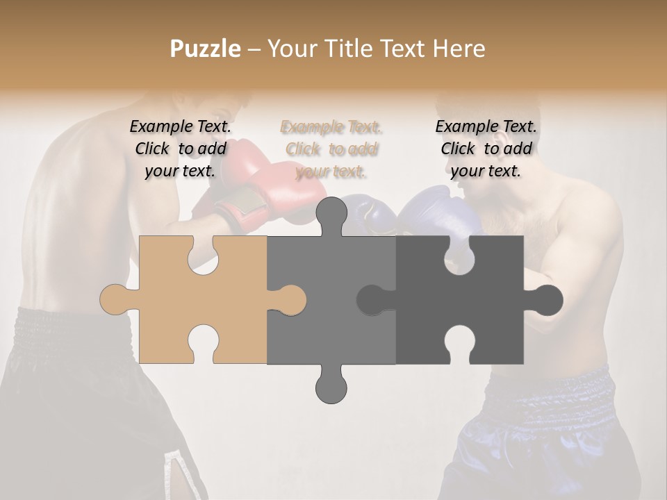 Match Young Male PowerPoint Template