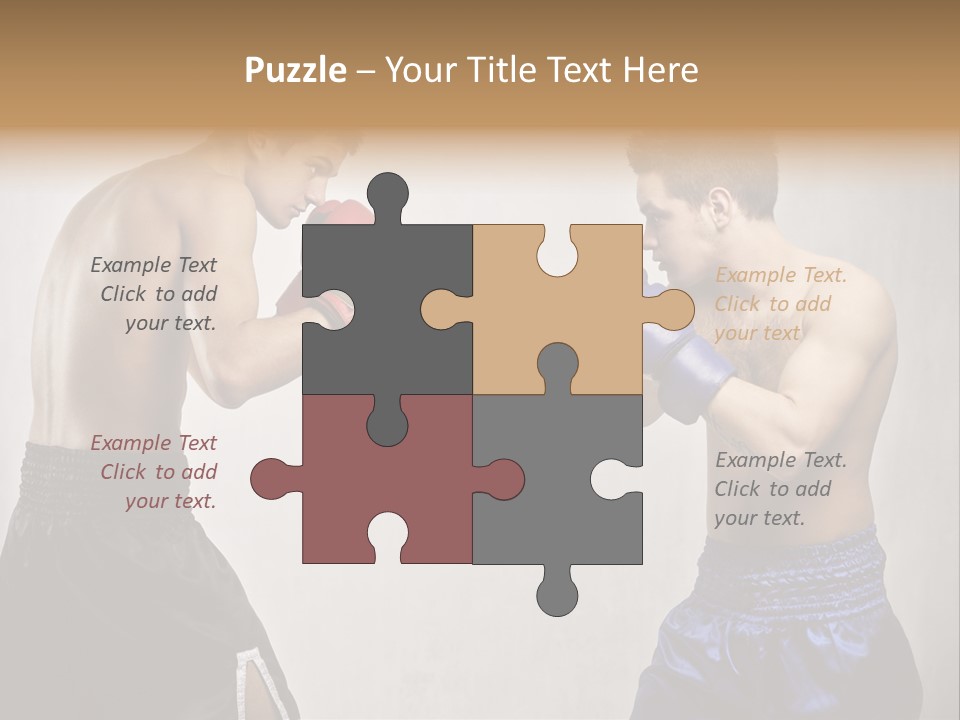 Match Young Male PowerPoint Template