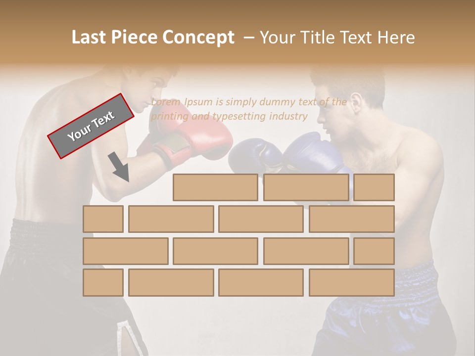 Match Young Male PowerPoint Template