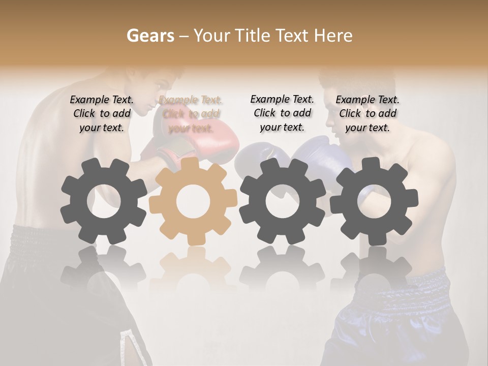 Match Young Male PowerPoint Template