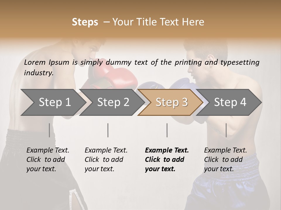 Match Young Male PowerPoint Template
