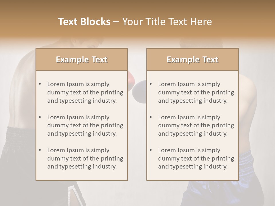 Match Young Male PowerPoint Template