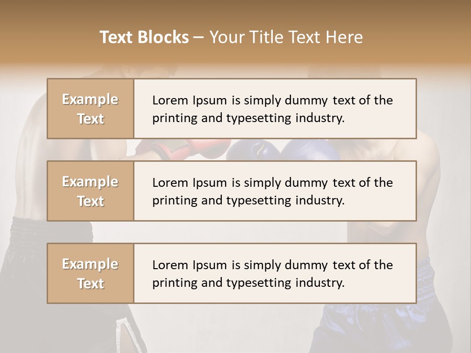 Match Young Male PowerPoint Template