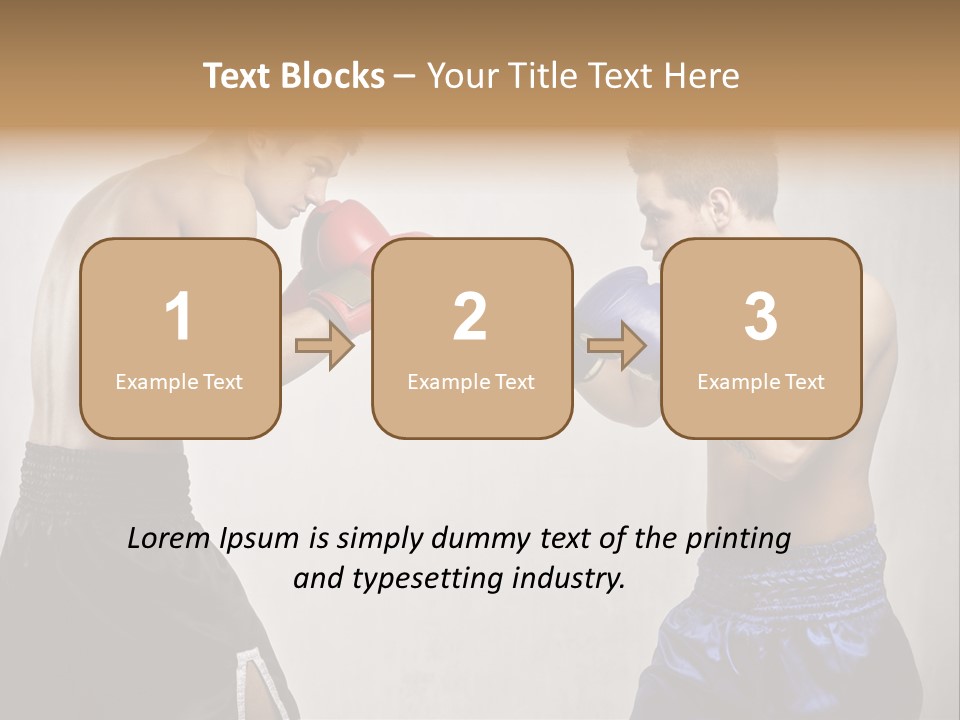 Match Young Male PowerPoint Template