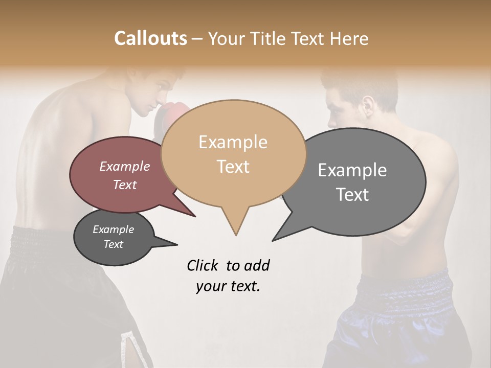 Match Young Male PowerPoint Template