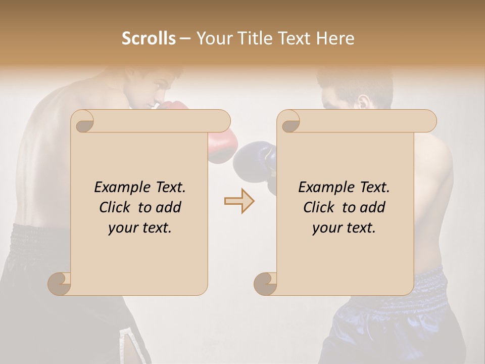 Match Young Male PowerPoint Template