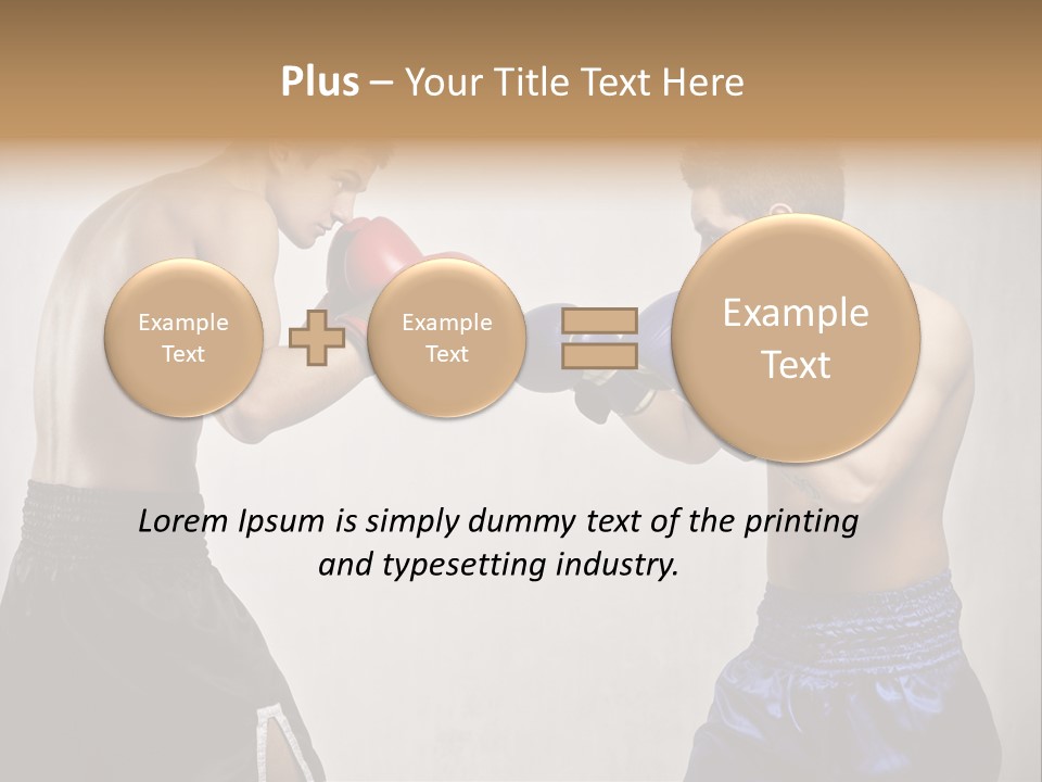 Match Young Male PowerPoint Template