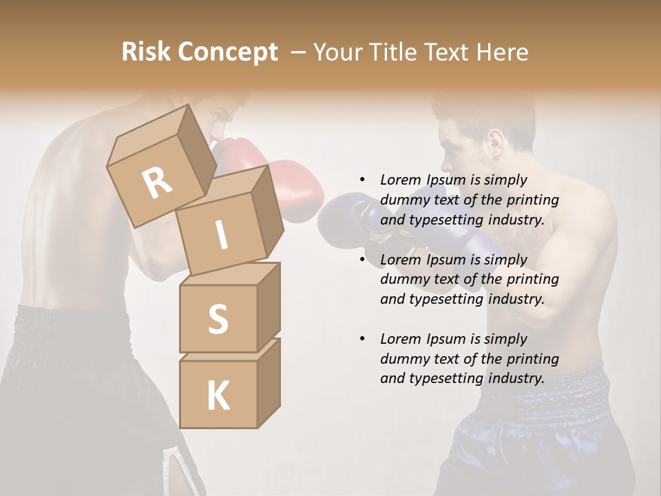 Match Young Male PowerPoint Template