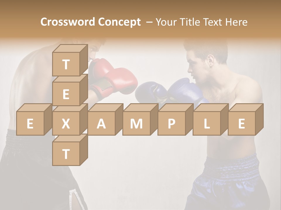 Match Young Male PowerPoint Template