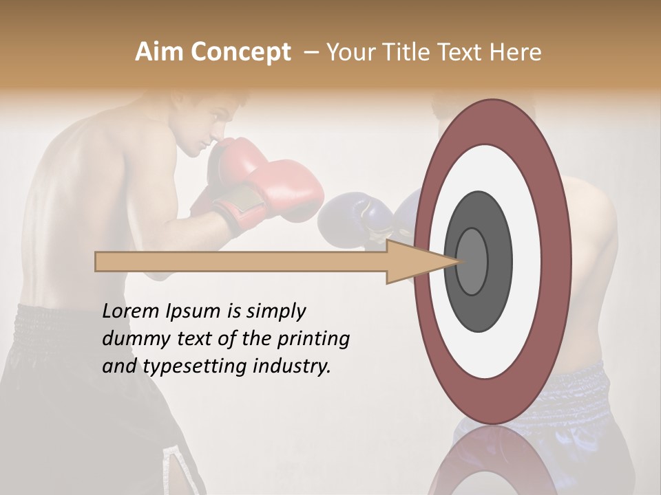 Match Young Male PowerPoint Template